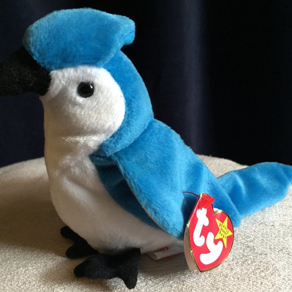 blue jay beanie baby